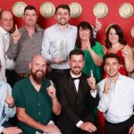 Monaro Screens team at the 2025 Canberra Region Local Business Awards